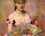 玛丽 史帝文森 卡萨特 : Portrait of Anne Charlotte Gaillard